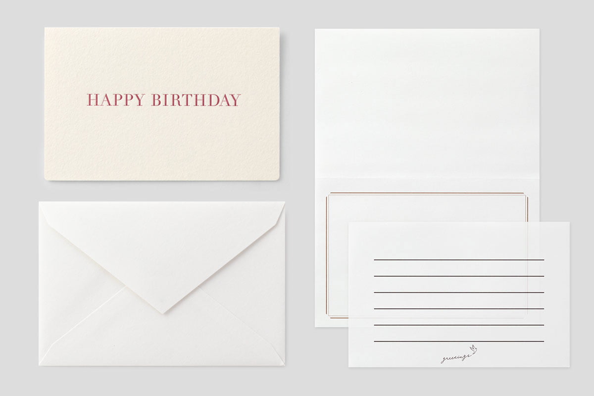 greetings カード 誕生日1