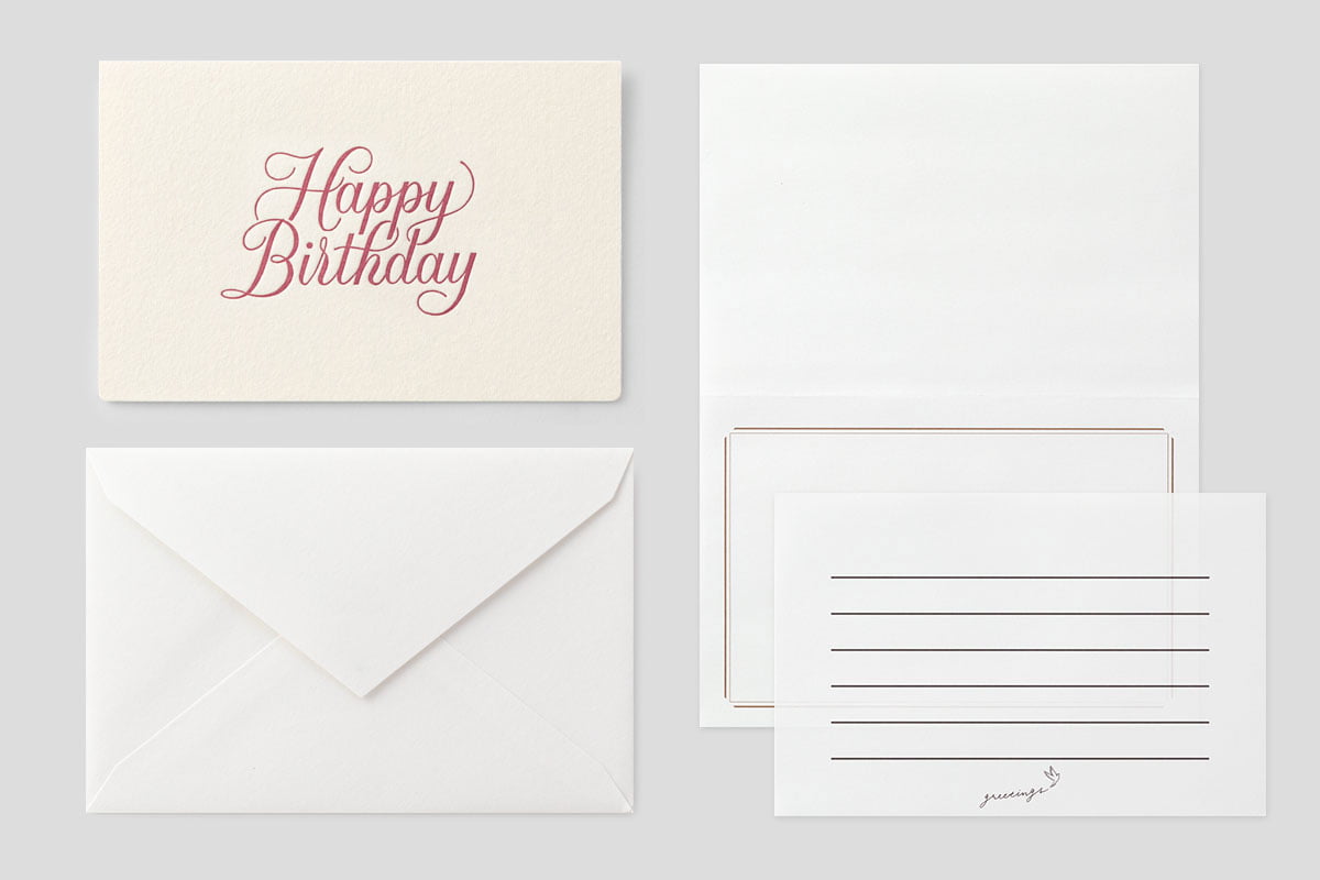 greetings カード 誕生日3