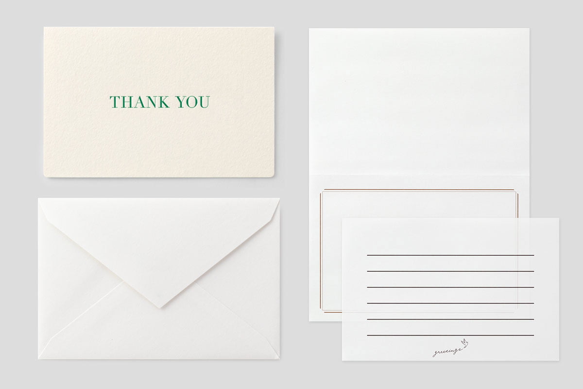 greetings カード サンキュー1