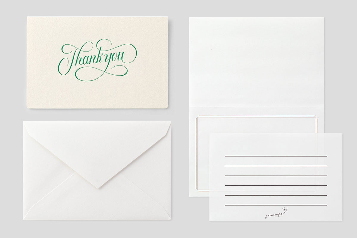 greetings カード サンキュー3