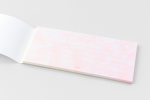 ミドリ 一筆箋 花色ノキモチ