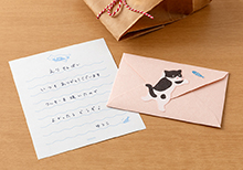 ミドリのレターアイテム_ミニレター