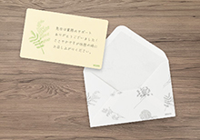 ミドリのレターアイテム_メッセージカード